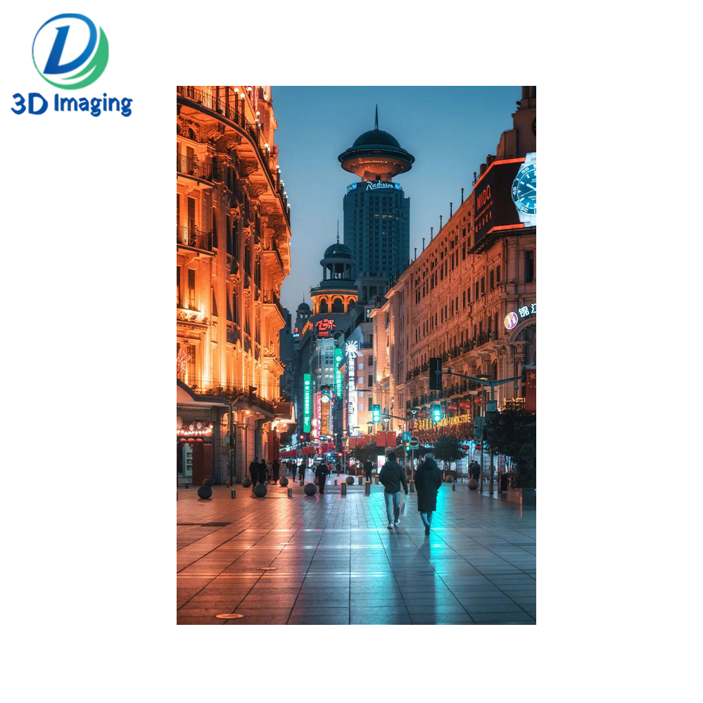 custom lenticular poster with 3d effect