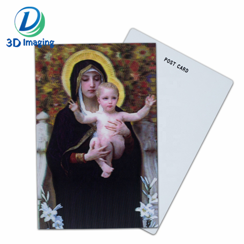 3D Lenticular Postcards Promotion Souvenirs Lenticular 3D Postcard