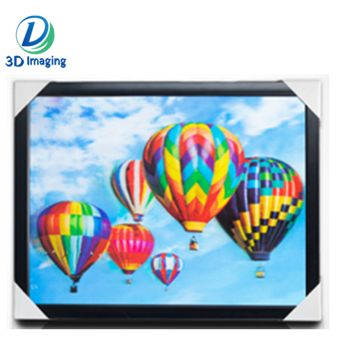 Popular lenticular 3D picture with frame factory low price wholesale
